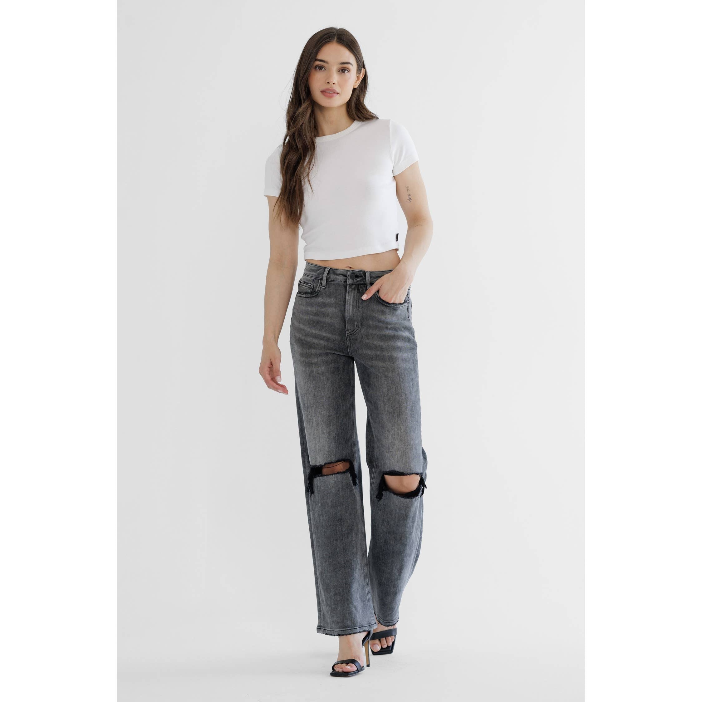 Stevie Wide Leg Jeans