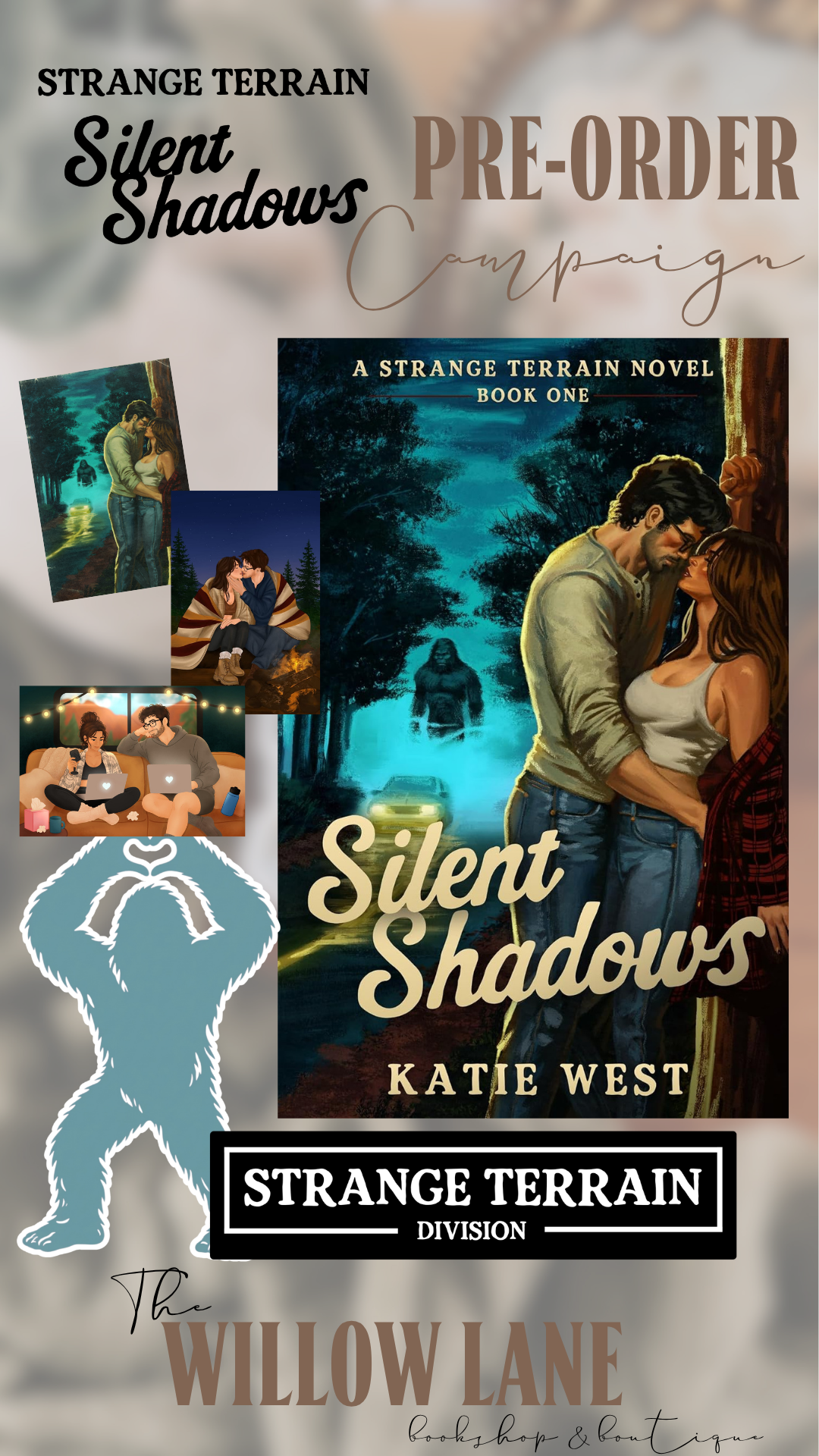 Silent Shadows-Strange Terrain, Book 1-PREORDER CAMPAIGN